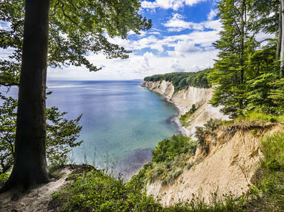 jasmund national park cliffs