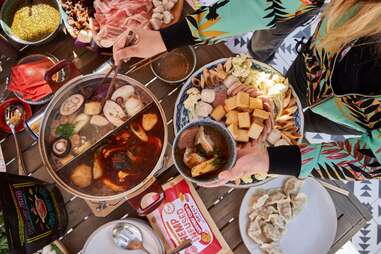 Hot pot feast