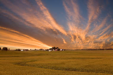 Iowa sunset