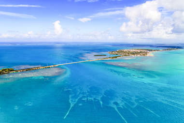 florida keys aerial view 