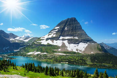 Montana glacier