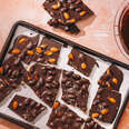 vegan chocolate almond bark